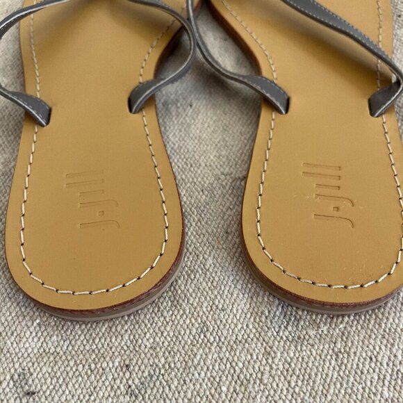 J.Jill Woman's Leather Summer/Beach Slip-On Flip-Flops Sandals Sz 8 - Picture 6 of 9